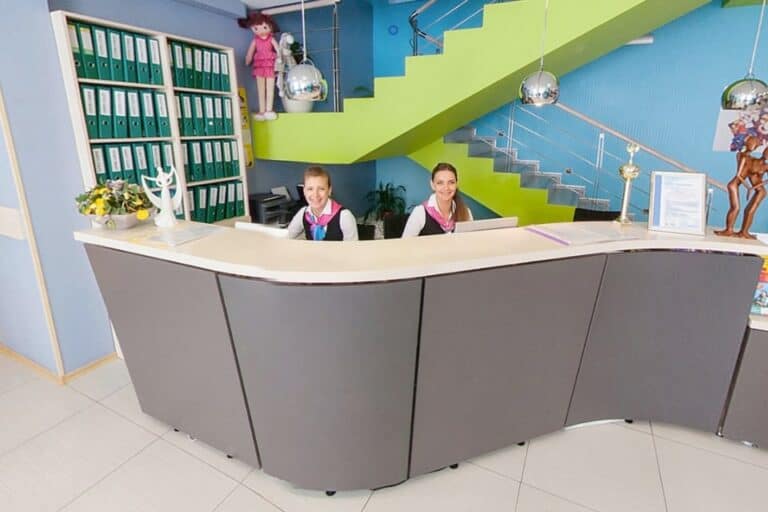 Recepción clínica Victoria