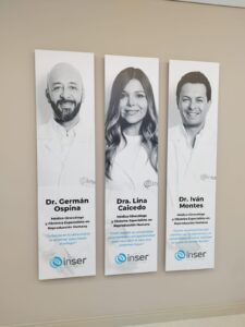 Retratos médicos de Inser especializados en reproducción.